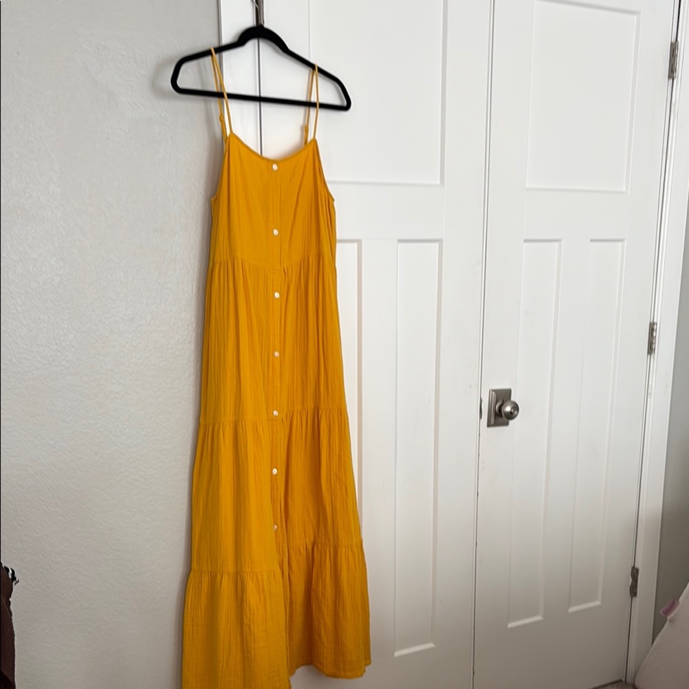 Yellow Sundress from Loft sz M